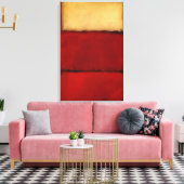 Mark Rothko - Rot - 1964 Leinwanddruck (Insitu (Wohnzimmer))