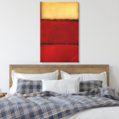 Mark Rothko - Rot - 1964 Leinwanddruck (Insitu (Schlafzimmer))