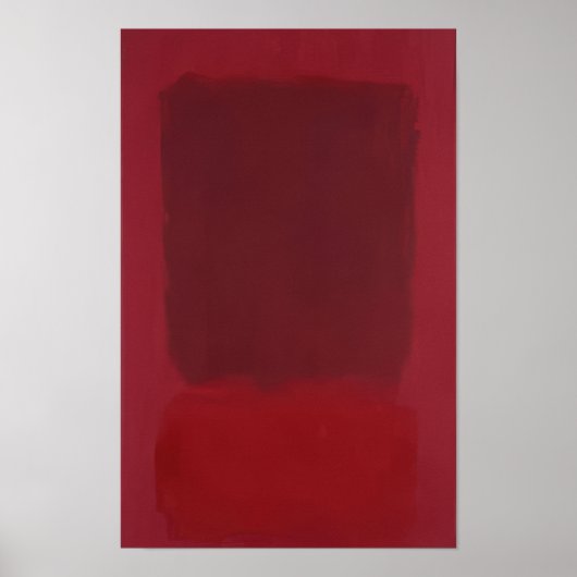 Mark Rothko - Rot und Braun - 1957 Poster (Vorne)