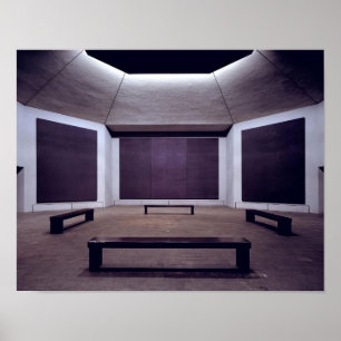 Mark Rothko - Rothko-Kapelle - 1964 - 1967; Verein Poster