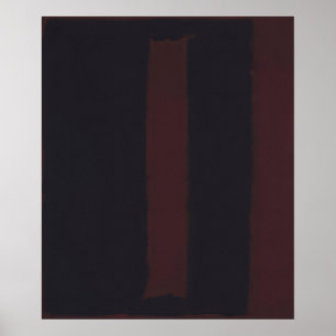 Mark Rothko - Schwarz auf Maron - 1959 Poster