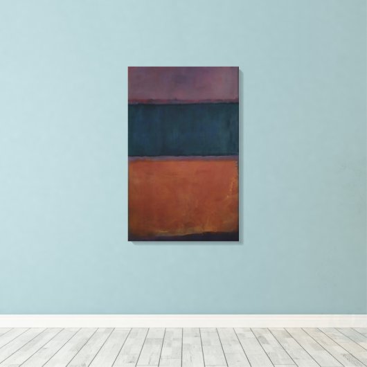 Mark Rothko - Unbenannt - 1963 Leinwanddruck (Insitu (Holzboden))