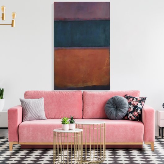 Mark Rothko - Unbenannt - 1963 Leinwanddruck (Insitu (Wohnzimmer))