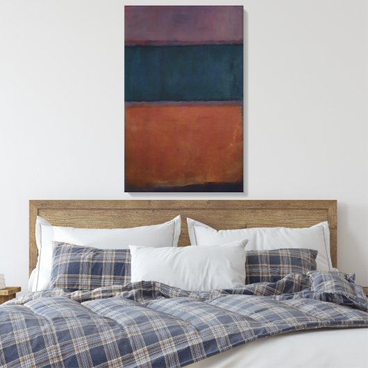 Mark Rothko - Unbenannt - 1963 Leinwanddruck (Insitu (Schlafzimmer))