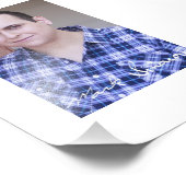 Mark Sinacori Autographierter Headshot Fotodruck (Ecke)