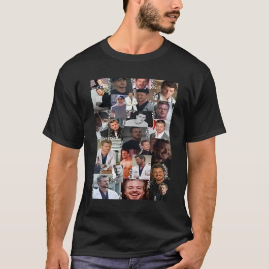 Mark Sloan Collage T-Shirt (Vorderseite)