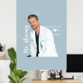 Mark Sloan McSteamy Poster (Heimbüro)