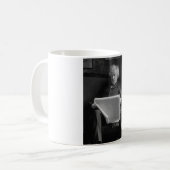 Mark Twain - amerikanischer Autor und Humorist Kaffeetasse (Vorderseite Links)