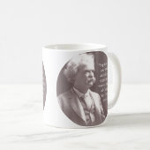 Mark Twain auf Kongreß Kaffeetasse (VorderseiteRechts)
