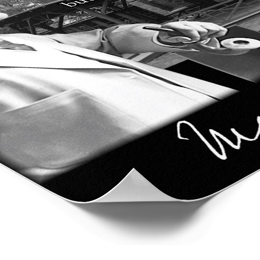 Mark Twain: Benutzerdefiniertes Design mit verschi Poster (Ecke)