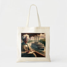 Mark Twain Berühmtes Reiseziffer-Tasche