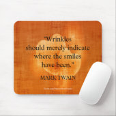 Mark Twain Geburtstagsangebot mit Herz Mousepad (Mit Mouse)