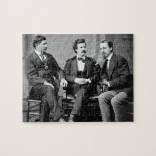 Mark Twain, George Alfred Townsend und David Gray Puzzle
