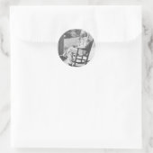 Mark Twain in Rocking Chair Stickers (Tasche)