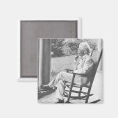Mark Twain Magnet (Vorderseite/Rückseite)