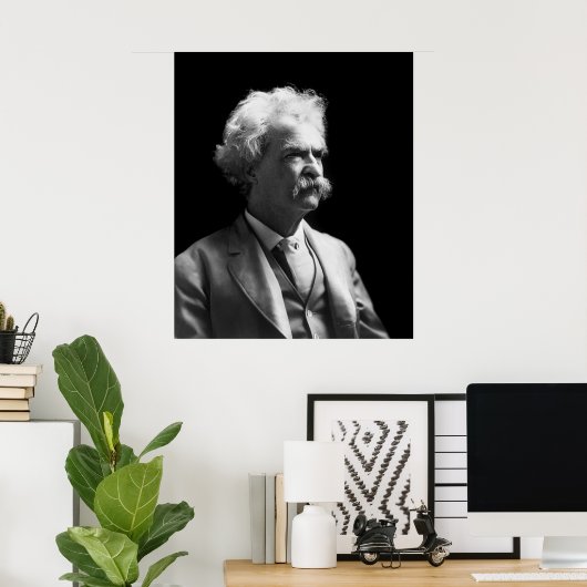 Mark Twain Poster (Heimbüro)