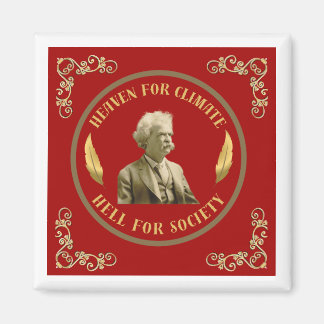 Mark Twain Quote Magnet