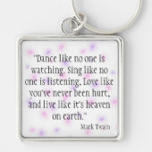 Mark Twain Schlüsselanhänger (Vorne)