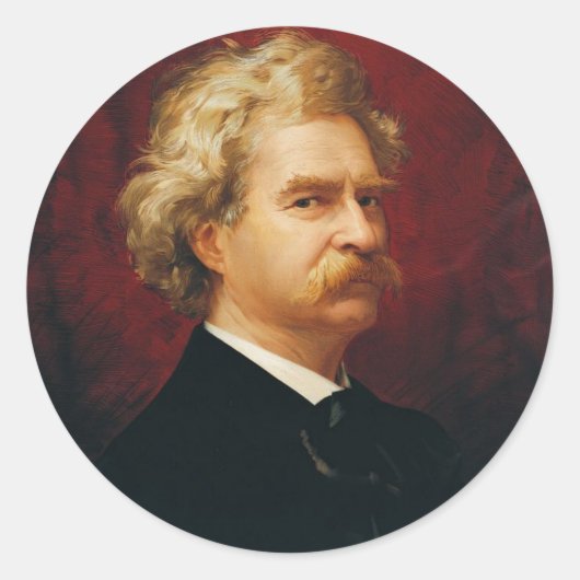 Mark Twain Stickers (Vorderseite)