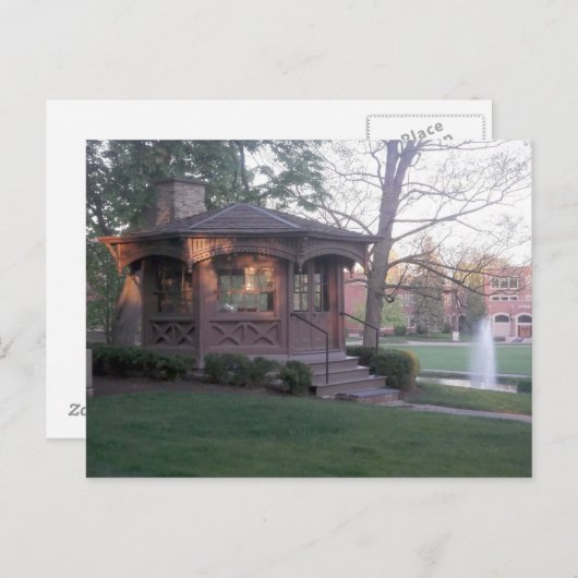 Mark Twain Study in Elmira, New York Postcard Postkarte (Vorne/Hinten)