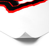 Mark Twain Voting Differenzial Quote Poster (Ecke)