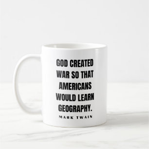 Mark Twain Witz Kaffeetasse