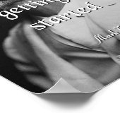 Mark Twain Zitat, die Zukunft Poster (Ecke)