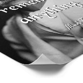 Mark Twain Zitat, Sagen Sie die Wahrheit Poster (Ecke)