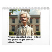 Mark Twain zitiert Kalender (Titelbild)