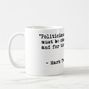 Mark- Twainkaffee-Tasse - Politiker-u. Kaffeetasse