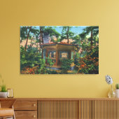 Mark Twains Studie auf Quarry Farm, East Hill Leinwanddruck (Insitu (Wohnzimmer))