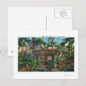 Mark Twains Studie auf Quarry Farm, East Hill Postkarte (Vorne/Hinten)