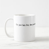 Mark- Twainzitat-Tasse Kaffeetasse (Links)