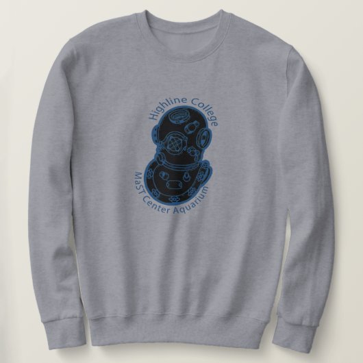 Mark V Helm Logo (Schwarz) Sweatshirt (Design vorne)