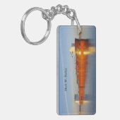 Mark W. Barker Acrylschlüsselkette Schlüsselanhänger (Vorderseite links)