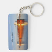 Mark W. Barker Acrylschlüsselkette Schlüsselanhänger (Rückseite)