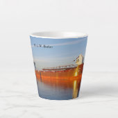 Mark W. Barker Latte Tasse (Vorderseite)