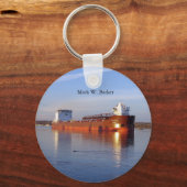 Mark W. Barker Metall-Schlüsselkette Schlüsselanhänger (Vorderseite)