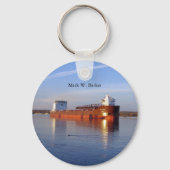 Mark W. Barker Metall-Schlüsselkette Schlüsselanhänger (Rückseite)