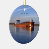 Mark W. Barker-Ornament Keramik Ornament (Rechts)