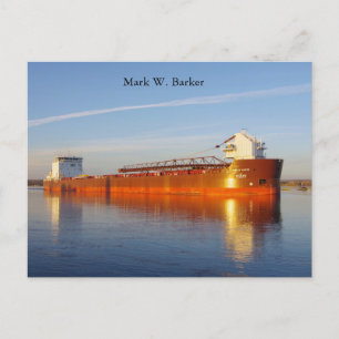 Mark W. Barker Post Card Postkarte