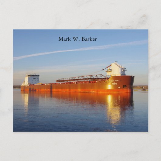 Mark W. Barker Post Card Postkarte (Vorderseite)