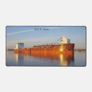 Mark W. Barker-Schreibtischmatte Schreibtischunterlage