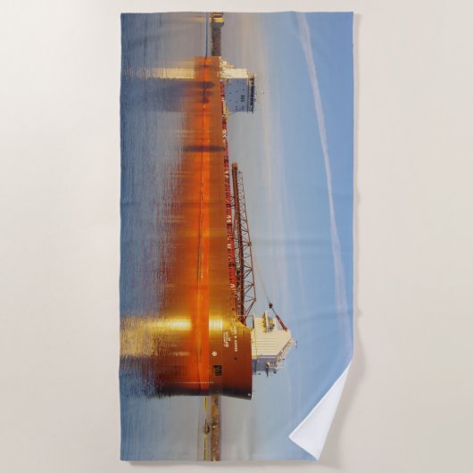 Mark W. Barker Strandtuch (Vorderseite)