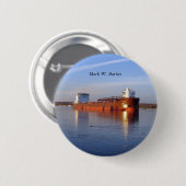 Mark W. Barker-Taste Button (Vorne & Hinten)