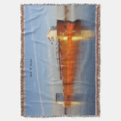 Mark W. Barker wirft Decke (Vorderseite Vertikal)