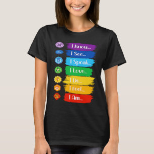 Marka Yoga Ich Jetzt sehe ich spreche ich liebe ic T-Shirt