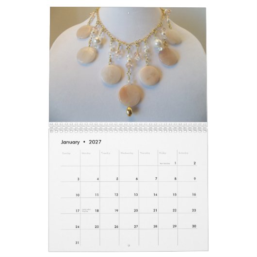 Markalino Schmuck-Kalender Kalender (Jan 2027)
