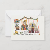 Markazhi-Grußkarte Mitteilungskarte (Vorderseite)