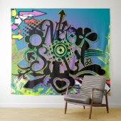 Marke #1 wandteppich (Beispiel (Horizontal))